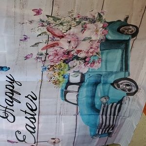 Easter Shower Curtain 69" Wide x 71" Long